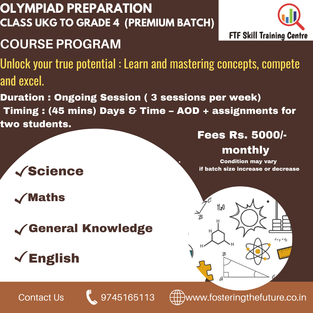 Olympiad Preparation for Grade 1 to 4