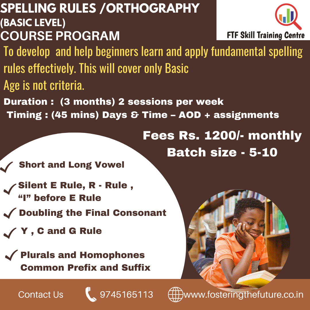 Spelling Rules Basic