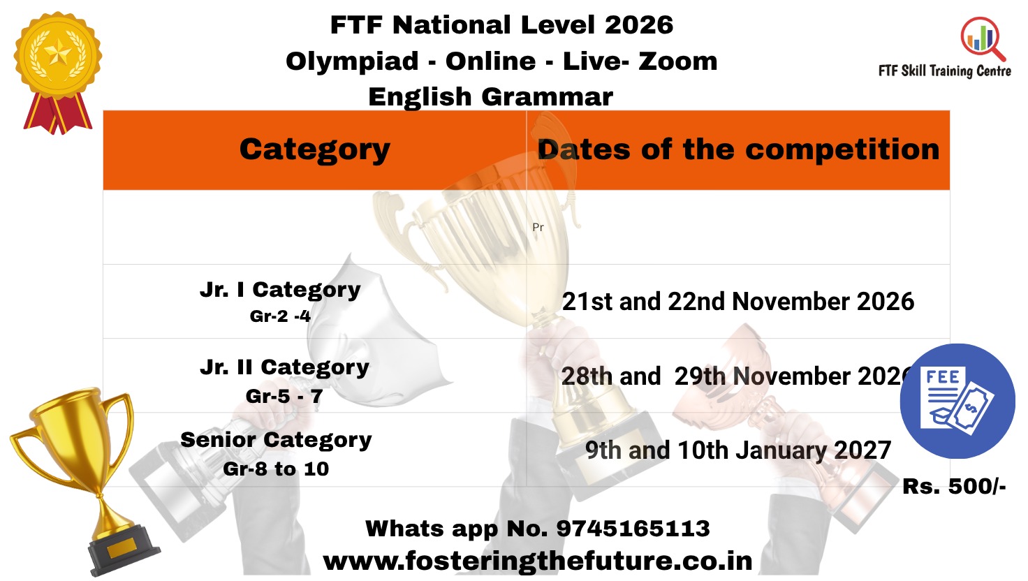 Olympiad English Grammer